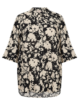 WA-SAPHINA  - Plus Size Overhemd vanaf Wasabi Concept