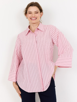 WA-CRISTIN - Plus Size Overhemd vanaf Wasabi Concept