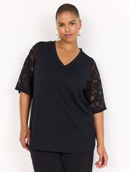 WA-SABINA - Plus Size Blouse vanaf Wasabi Concept