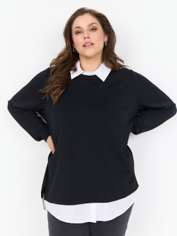 WA-SABINA - Plus Size Blouse vanaf Wasabi Concept