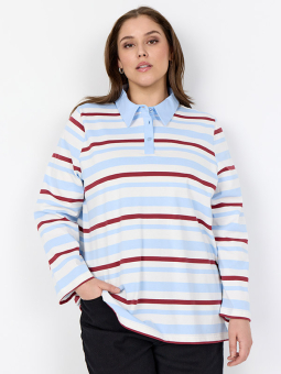 WA-CHRISTEL - Plus Size Blouse vanaf Wasabi Concept