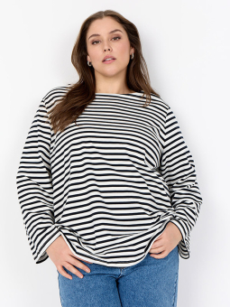 WA-CELESTE - Plus Size Blouse vanaf Wasabi Concept