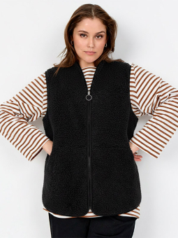 WA-NETTIE - Plus Size Vest vanaf Wasabi Concept