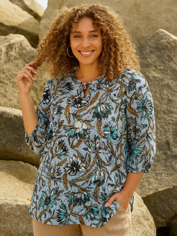 HAYU - Plus Size Blouse vanaf Zhenzi