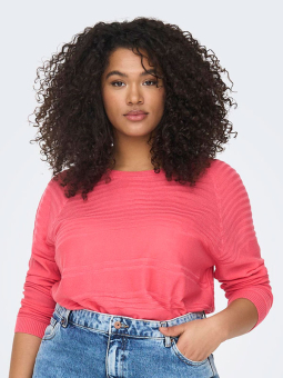CARNEWAIRPLAIN - Plus Size Sweater vanaf Only Carmakoma