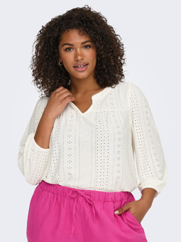 CARSANDRA - Plus Size Blouse vanaf Only Carmakoma