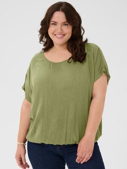 KCAMI - Plus Size Blouse vanaf Kaffe Curve