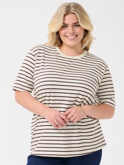 KCWINNI - Plus Size T-shirt vanaf Kaffe Curve