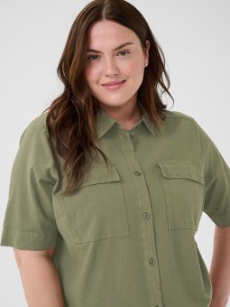 KCNANA - Plus Size Overhemd vanaf Kaffe Curve
