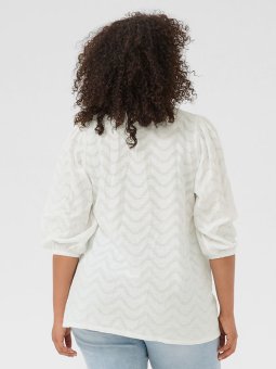 KCVITANA - Plus Size Blouse vanaf Kaffe Curve