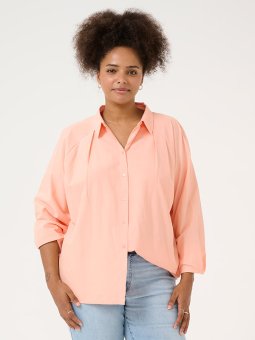 KCHAILA - Plus Size Overhemd vanaf Kaffe Curve