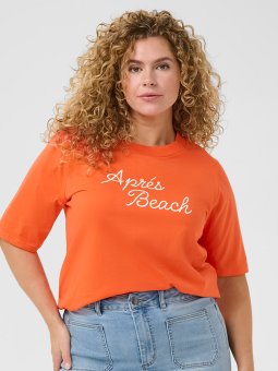 KCVIOLA - Plus Size T-shirt vanaf Kaffe Curve