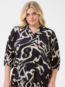 KCMAREN - Plus Size Blouse vanaf Kaffe Curve