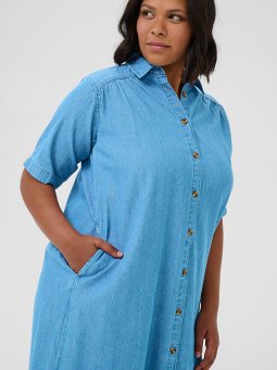 KCLOUISA - Plus Size Jurk vanaf Kaffe Curve