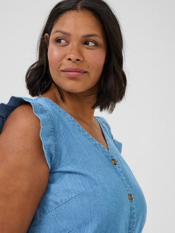 KCLOUISA - Plus Size Blouse vanaf Kaffe Curve