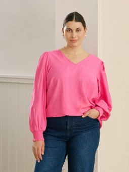 KCSOFIA - Plus Size Blouse vanaf Kaffe Curve