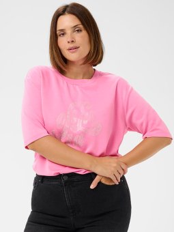 KCROSA - Plus Size T-shirt vanaf Kaffe Curve