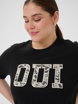 KCLUCIE - Plus Size T-shirt vanaf Kaffe Curve