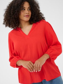 KCMILLE - Plus Size Blouse vanaf Kaffe Curve