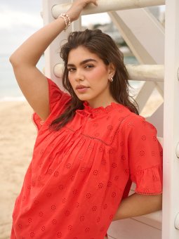 KCLIONA - Plus Size Blouse vanaf Kaffe Curve
