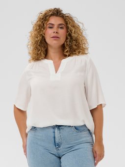 KCMINA - Plus Size Blouse vanaf Kaffe Curve