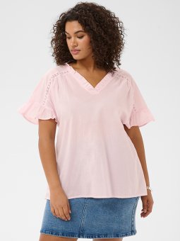 KCVALERIA - Plus Size Top vanaf Kaffe Curve