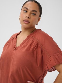 KCVALERIA - Plus Size Top vanaf Kaffe Curve