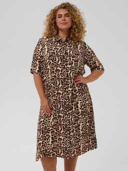 KCTHINA - Plus Size Jurk vanaf Kaffe Curve