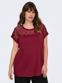 CARFLAKE - Plus Size T-shirt vanaf Only Carmakoma