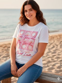 CARMIKO - Plus Size T-shirt vanaf Only Carmakoma