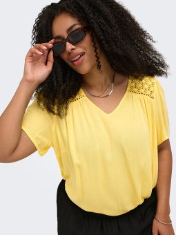 CARSELASI - Plus Size Blouse vanaf Only Carmakoma