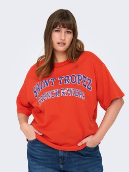 CARJILL - Plus Size T-shirt vanaf Only Carmakoma