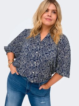 CARRAYA - Plus Size Blouse vanaf Only Carmakoma