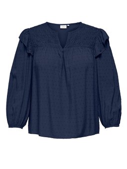 CARLIDA - Plus Size Blouse vanaf Only Carmakoma
