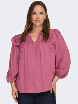 CARLIDA - Plus Size Blouse vanaf Only Carmakoma