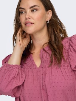 CARLIDA - Plus Size Blouse vanaf Only Carmakoma