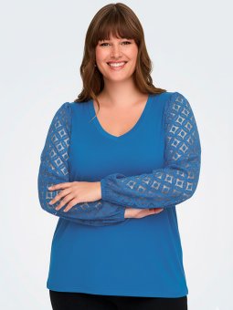 CAREFFIE - Plus Size Blouse vanaf Only Carmakoma