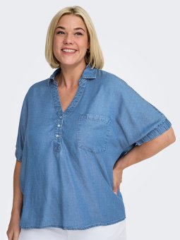 CARCHARIS - Plus Size Blouse vanaf Only Carmakoma