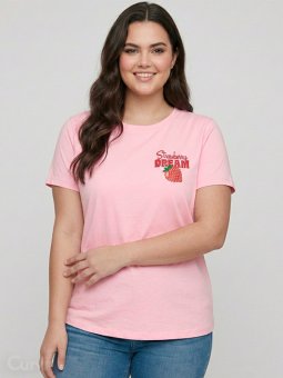 CARADDISON - Plus Size T-shirt vanaf Only Carmakoma