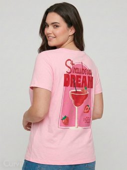 CARADDISON - Plus Size T-shirt vanaf Only Carmakoma