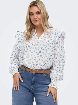 CARIDRIS - Plus Size Blouse vanaf Only Carmakoma