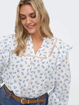 CARIDRIS - Plus Size Blouse vanaf Only Carmakoma