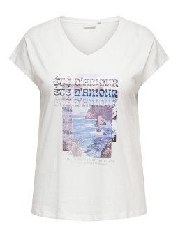 CARCARINA - Plus Size T-shirt vanaf Only Carmakoma