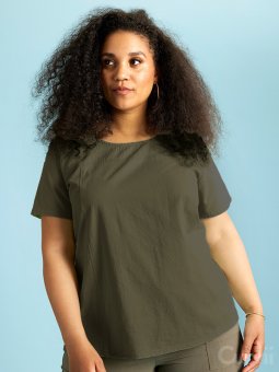 AMIN - Plus Size Blouse vanaf Zhenzi