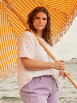 INGRID - Plus Size Blouse vanaf Zhenzi