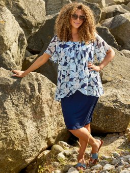 FRAN - Plus Size Jurk vanaf Zhenzi