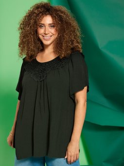 ZH-LUNA - Plus Size Blouse vanaf Zhenzi