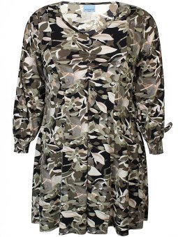 ZH-SAKI - Plus Size Jurk vanaf Zhenzi