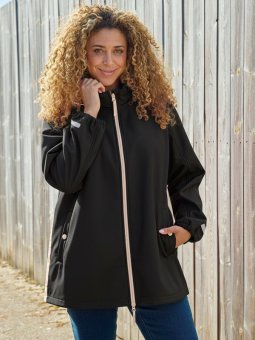 ZH-DELLA - Plus Size Jas vanaf Zhenzi