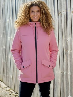 ZH-DORTE - Plus Size Jas vanaf Zhenzi